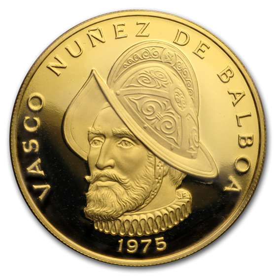 Panama Proof Gold 100 Balboas (1975-1977) Panama Proof Gold 100 Balboas (1975-1977)